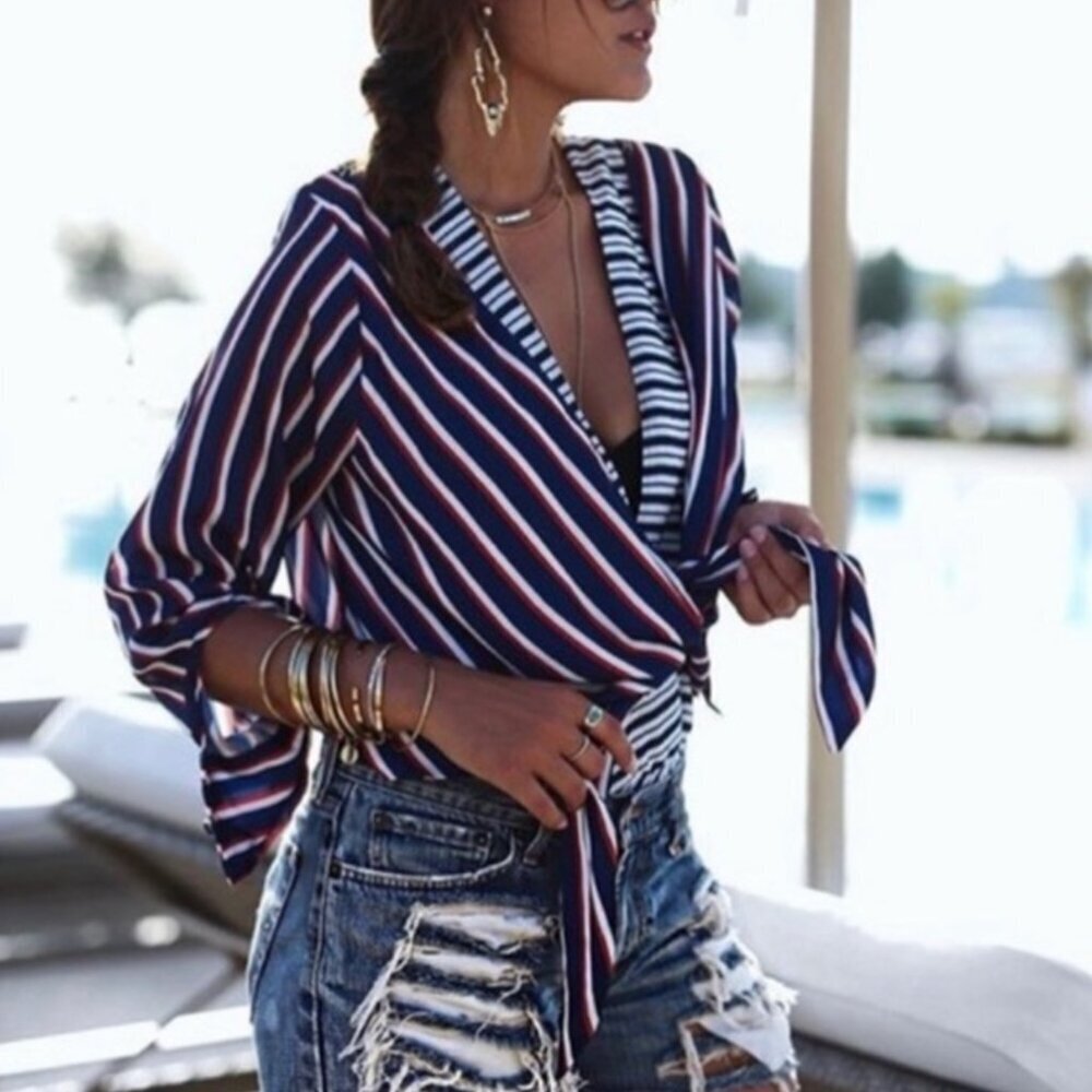 Zara Striped Bodysuit
